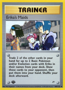 Erika's Maids (109/132) [Gym Heroes 1st Edition] - Comfy Hobbies