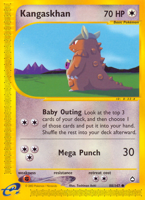 Kangaskhan (88/147) [Aquapolis] - Comfy Hobbies