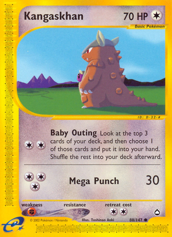 Kangaskhan (88/147) [Aquapolis] - Comfy Hobbies