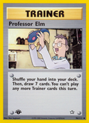 Professor Elm (96/111) [Neo Genesis 1st Edition] - Comfy Hobbies