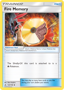 Fire Memory (123/156) [Sun & Moon: Ultra Prism] - Comfy Hobbies