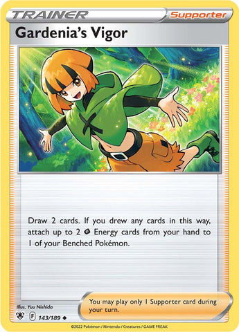 Gardenia's Vigor (143/189) [Sword & Shield: Astral Radiance] - Comfy Hobbies