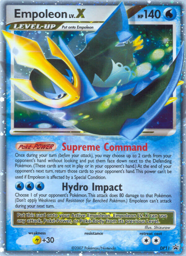 Empoleon LV.X (DP11) [Diamond & Pearl: Black Star Promos] - Comfy Hobbies
