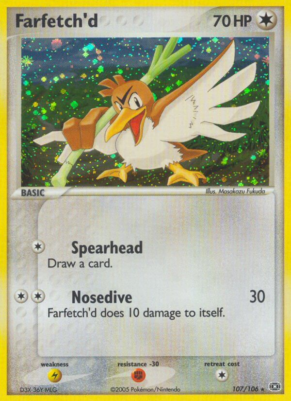 Farfetch'd (107/106) [EX: Emerald] - Comfy Hobbies