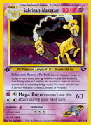 Sabrina's Alakazam (16/132) [Gym Challenge 1st Edition] - Comfy Hobbies
