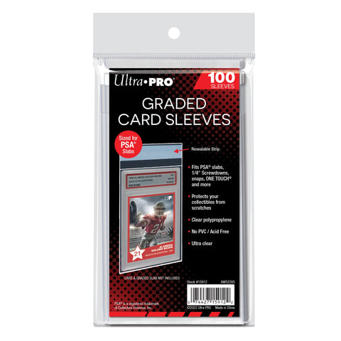 Ultra PRO: 100ct Card Sleeves (PSA Graded) - Comfy Hobbies