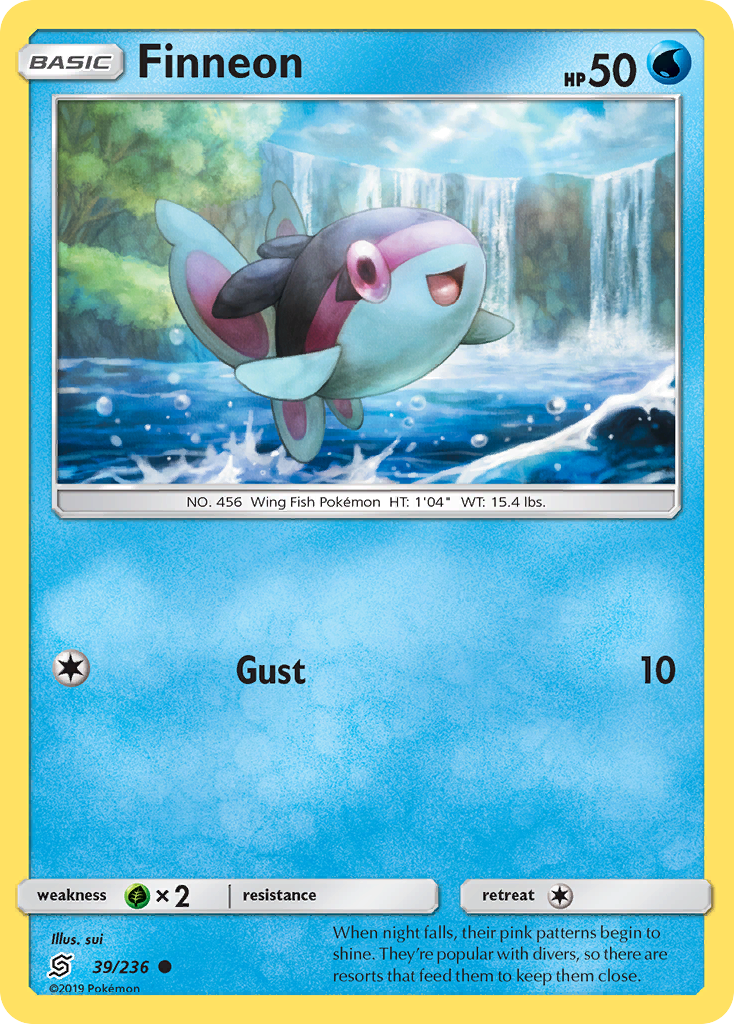 Finneon (39/236) [Sun & Moon: Unified Minds] - Comfy Hobbies