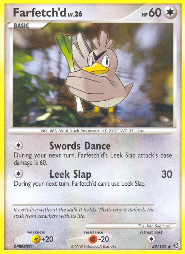 Farfetch'd (49/132) [Diamond & Pearl: Secret Wonders] - Comfy Hobbies
