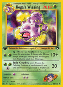 Koga's Weezing (50/132) [Gym Challenge 1st Edition] - Comfy Hobbies