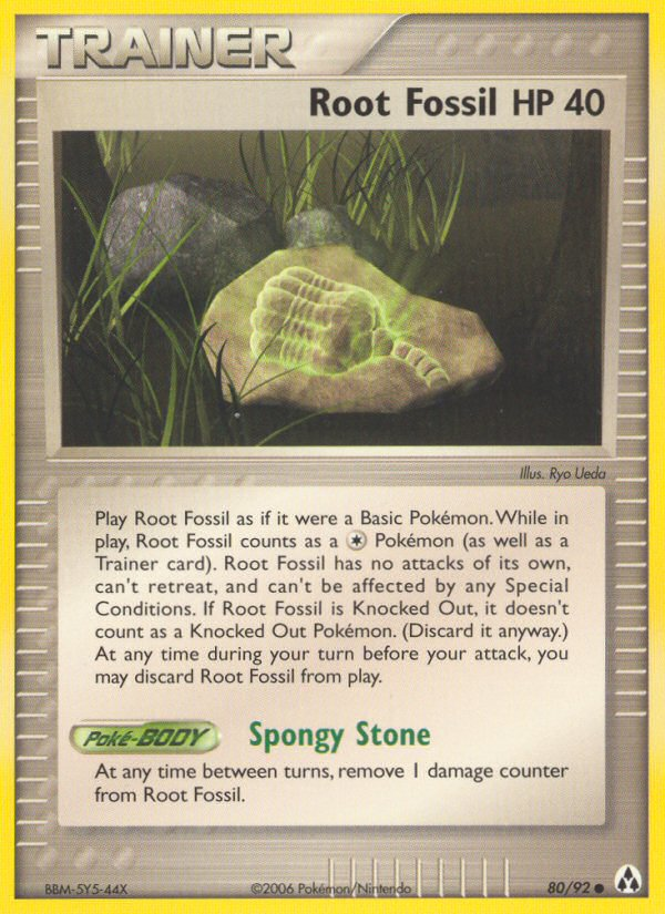 Root Fossil (80/92) [EX: Legend Maker] - Comfy Hobbies