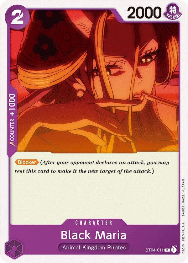 Black Maria [Starter Deck: Animal Kingdom Pirates] - Comfy Hobbies