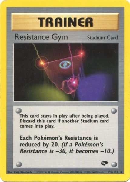 Resistance Gym (109/132) [Gym Challenge Unlimited] - Comfy Hobbies