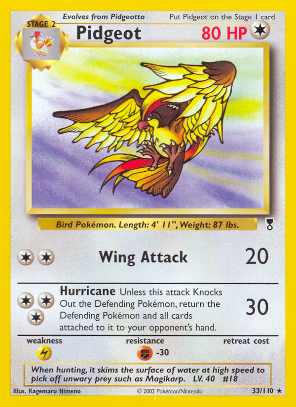 Pidgeot (33/110) [Legendary Collection] - Comfy Hobbies