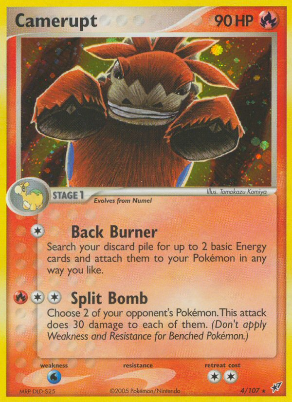 Camerupt (4/107) [EX: Deoxys] - Comfy Hobbies
