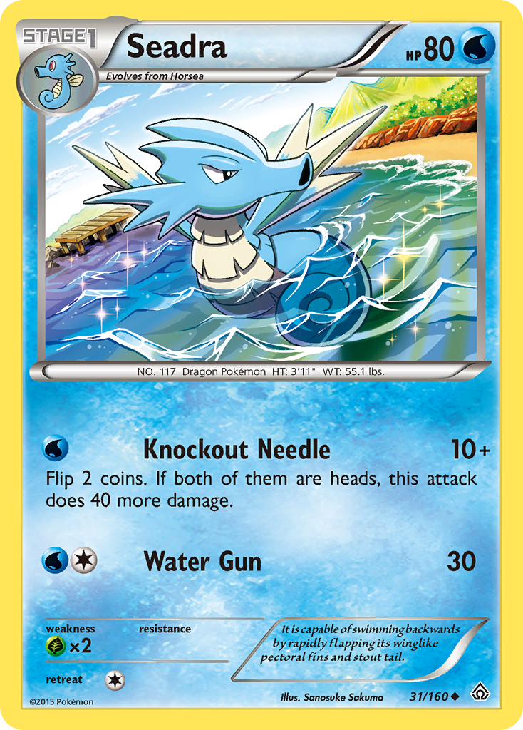 Seadra (31/160) [XY: Primal Clash] - Comfy Hobbies