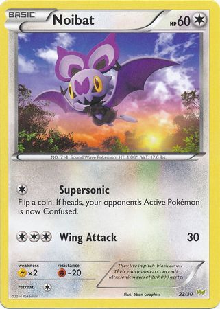 Noibat (23/30) [XY: Trainer Kit - Noivern] - Comfy Hobbies