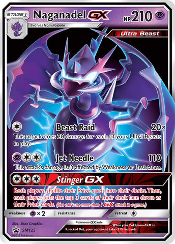 Naganadel GX (SM125) [Sun & Moon: Black Star Promos] - Comfy Hobbies