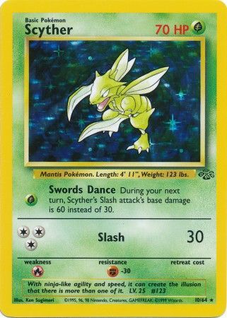 Scyther (10/64) [Jungle Unlimited] - Comfy Hobbies