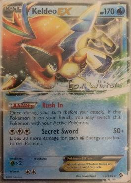 Keldeo EX (49/149) (American Gothic - Ian Whiton) [World Championships 2013] - Comfy Hobbies