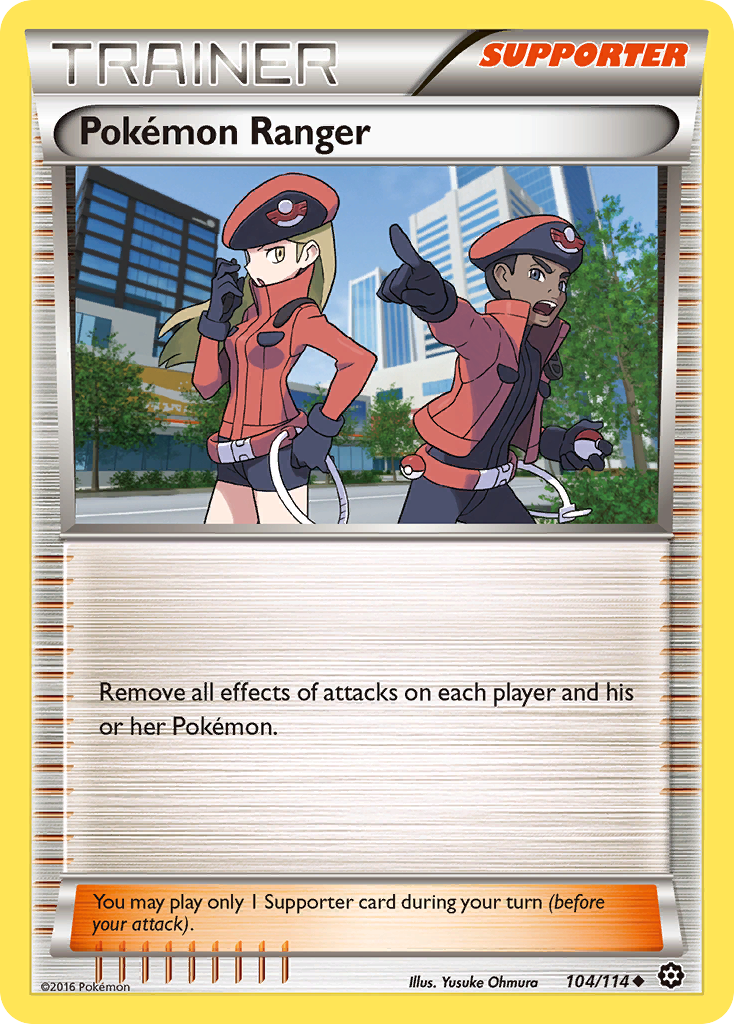 Pokemon Ranger (104/114) [XY: Steam Siege] - Comfy Hobbies