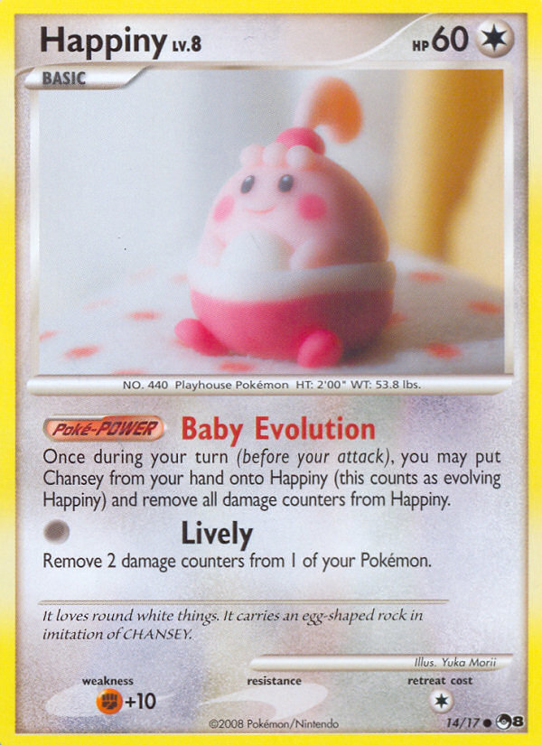 Happiny (14/17) [POP Series 8] - Comfy Hobbies