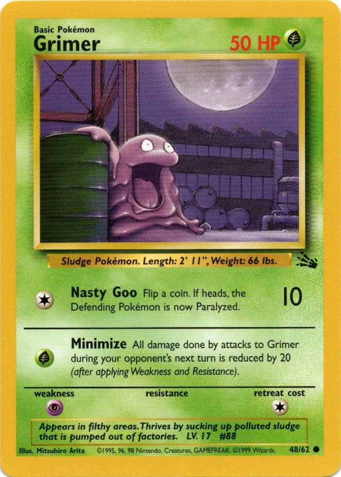 Grimer (48/62) [Fossil Unlimited] - Comfy Hobbies