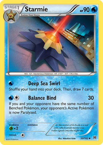 Starmie (30/162) [XY: BREAKthrough] - Comfy Hobbies