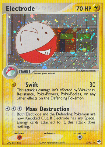 Electrode (5/101) [EX: Hidden Legends] - Comfy Hobbies
