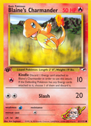 Blaine's Charmander (61/132) [Gym Heroes 1st Edition] - Comfy Hobbies