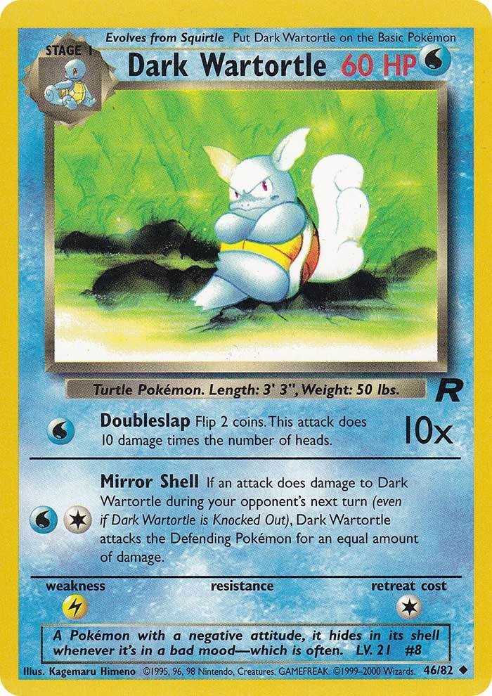 Dark Wartortle (46/82) [Team Rocket Unlimited] - Comfy Hobbies