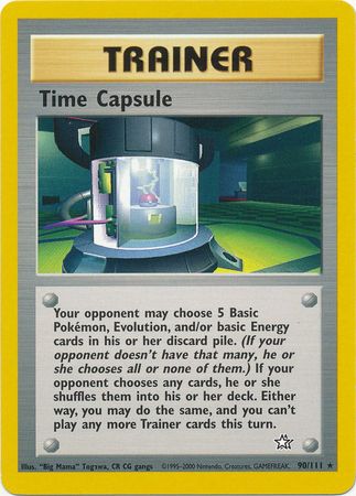 Time Capsule (90/111) [Neo Genesis Unlimited] - Comfy Hobbies