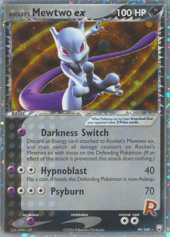 Rocket's Mewtwo ex (99/109) [EX: Team Rocket Returns] - Comfy Hobbies
