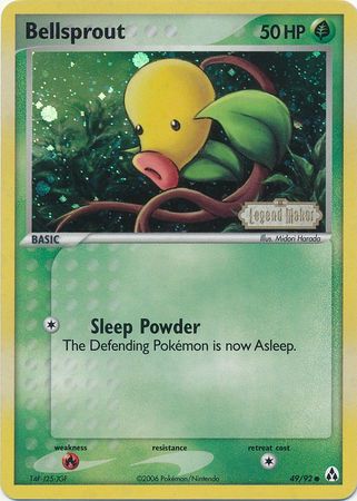 Bellsprout (49/92) (Stamped) [EX: Legend Maker] - Comfy Hobbies