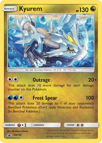 Kyurem (SM142) [Sun & Moon: Black Star Promos] - Comfy Hobbies