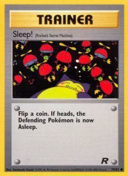 Sleep! (79/82) [Team Rocket Unlimited] - Comfy Hobbies