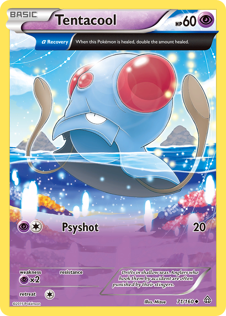 Tentacool (71/160) [XY: Primal Clash] - Comfy Hobbies