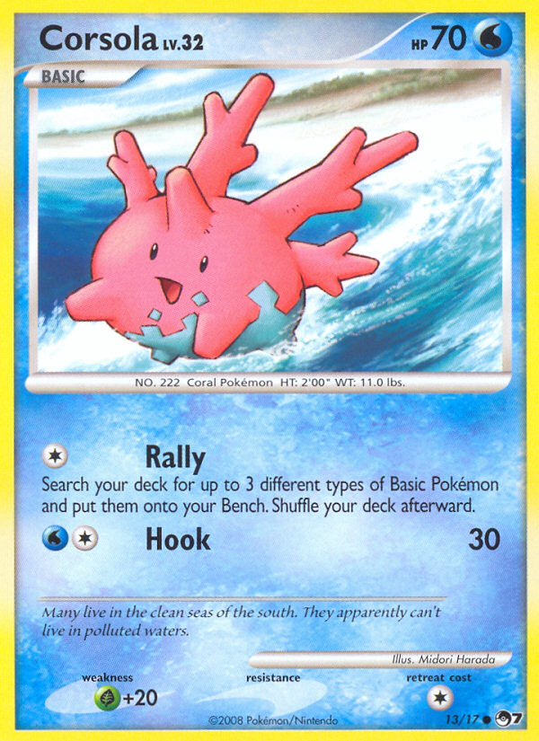 Corsola (13/17) [POP Series 7] - Comfy Hobbies