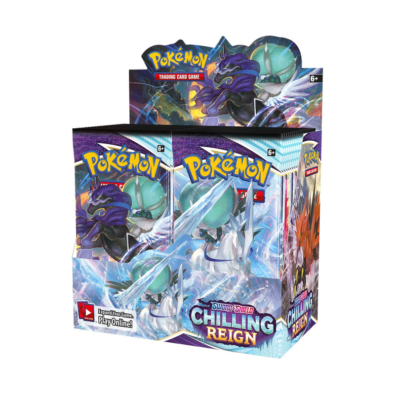 Sword & Shield: Chilling Reign - Booster Box - Comfy Hobbies