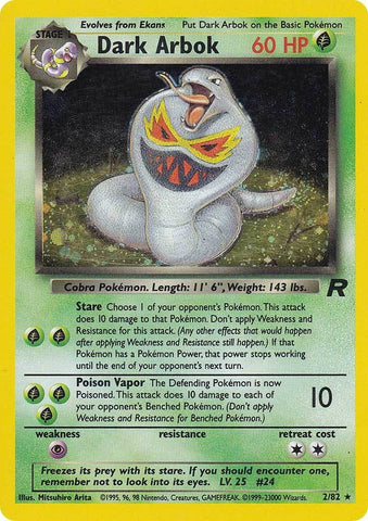 Dark Arbok (2/82) [Team Rocket Unlimited] - Comfy Hobbies