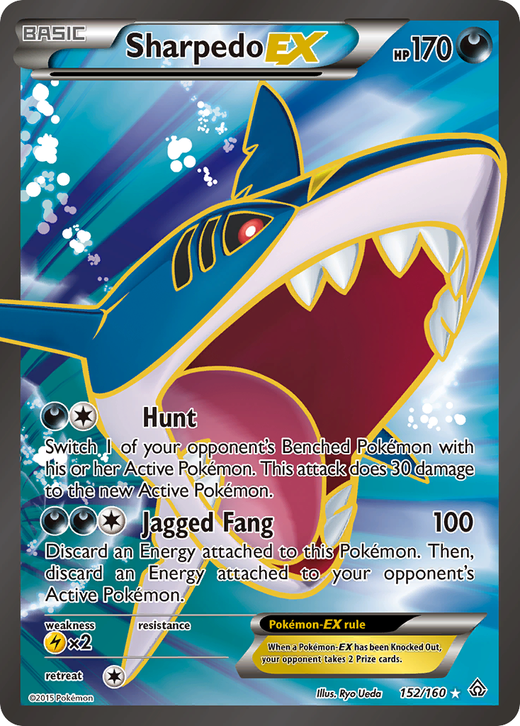 Sharpedo EX (152/160) [XY: Primal Clash] - Comfy Hobbies