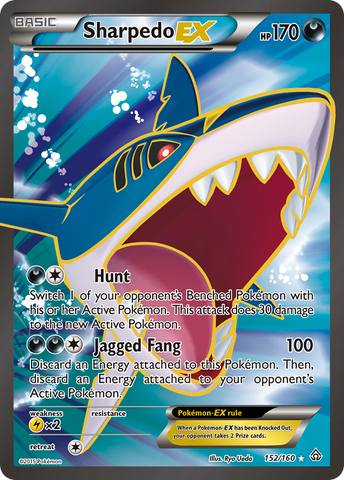 Sharpedo EX (152/160) [XY: Primal Clash] - Comfy Hobbies