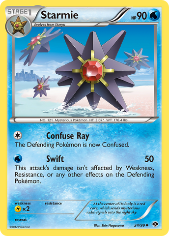 Starmie (24/99) [Black & White: Next Destinies] - Comfy Hobbies