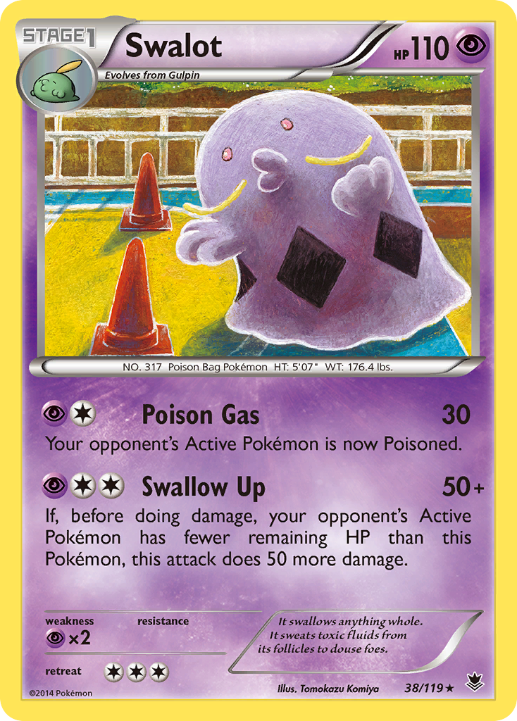 Swalot (38/119) [XY: Phantom Forces] - Comfy Hobbies