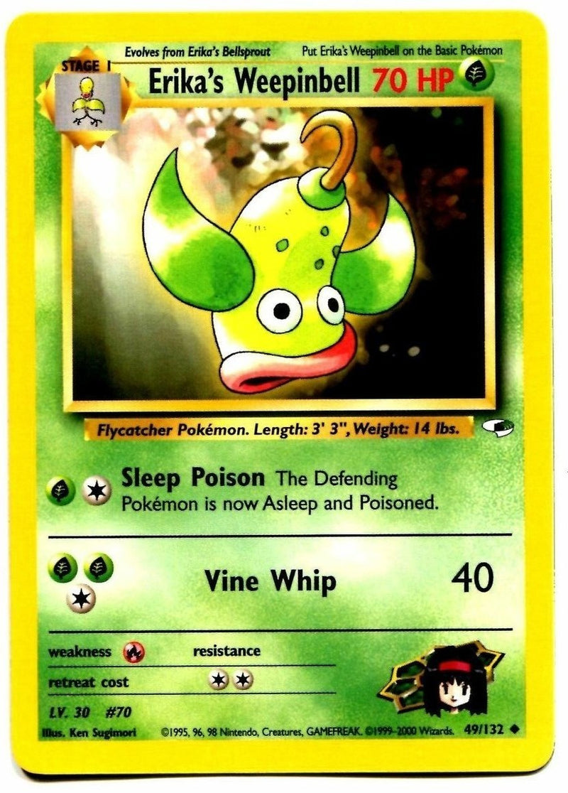 Erika's Weepinbell (49/132) [Gym Heroes Unlimited] - Comfy Hobbies