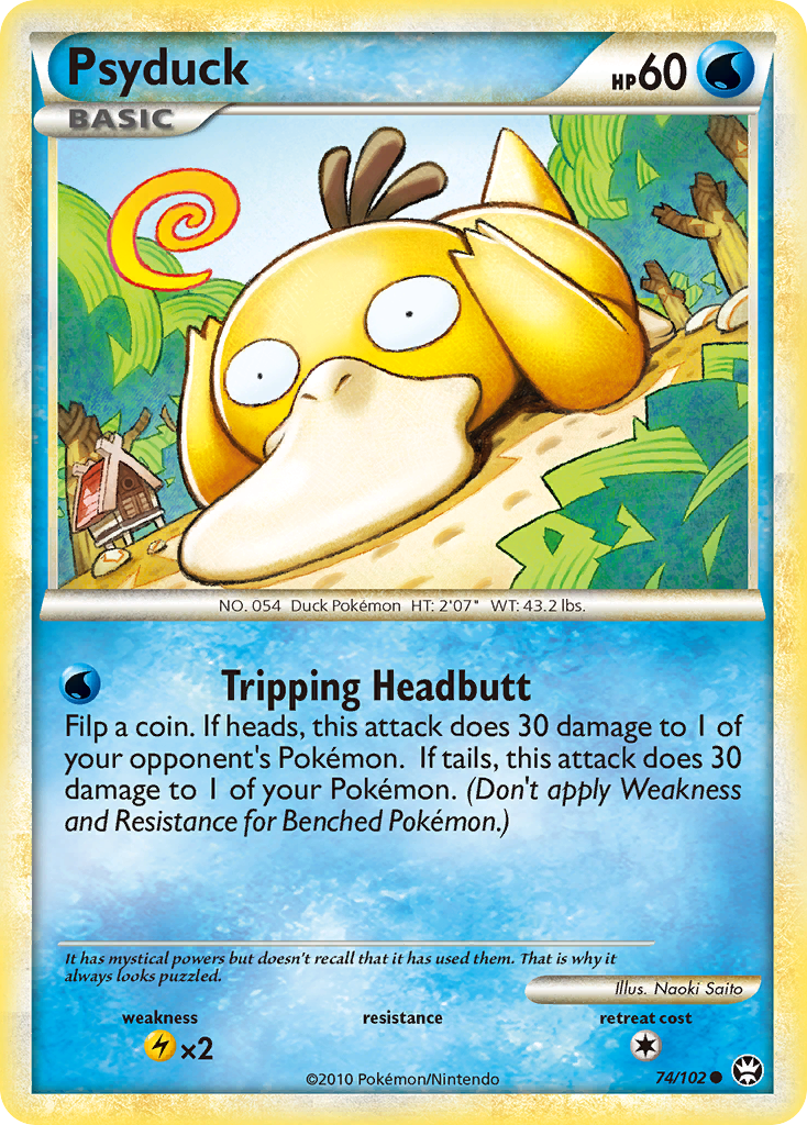 Psyduck (74/102) [HeartGold & SoulSilver: Triumphant] - Comfy Hobbies