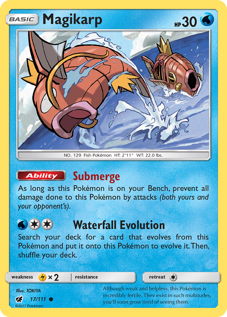 Magikarp (17/111) [Sun & Moon: Crimson Invasion] - Comfy Hobbies