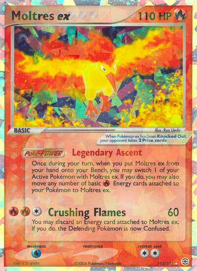 Moltres ex (115/112) [EX: FireRed & LeafGreen] - Comfy Hobbies