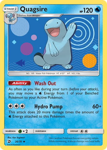 Quagsire (26/70) [Sun & Moon: Dragon Majesty] - Comfy Hobbies