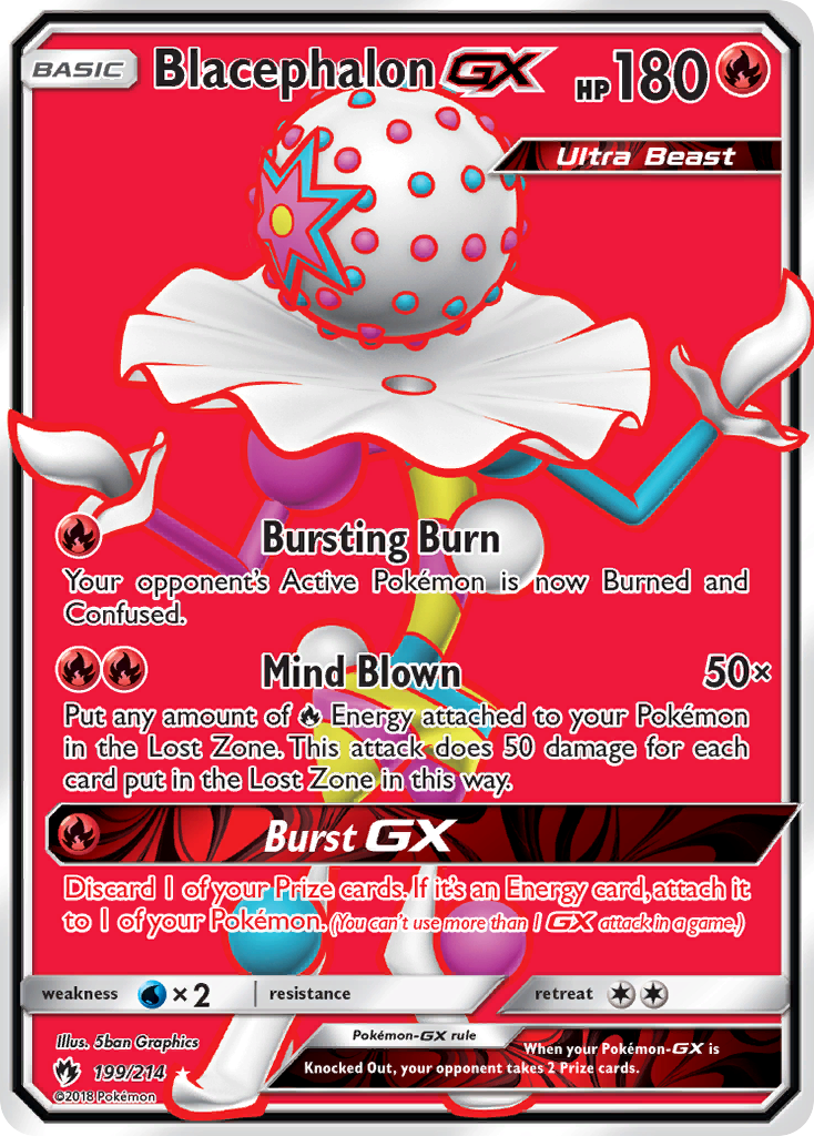 Blacephalon GX (199/214) [Sun & Moon: Lost Thunder] - Comfy Hobbies