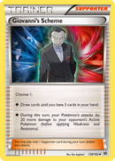 Giovanni's Scheme (138/162) [XY: BREAKthrough] - Comfy Hobbies